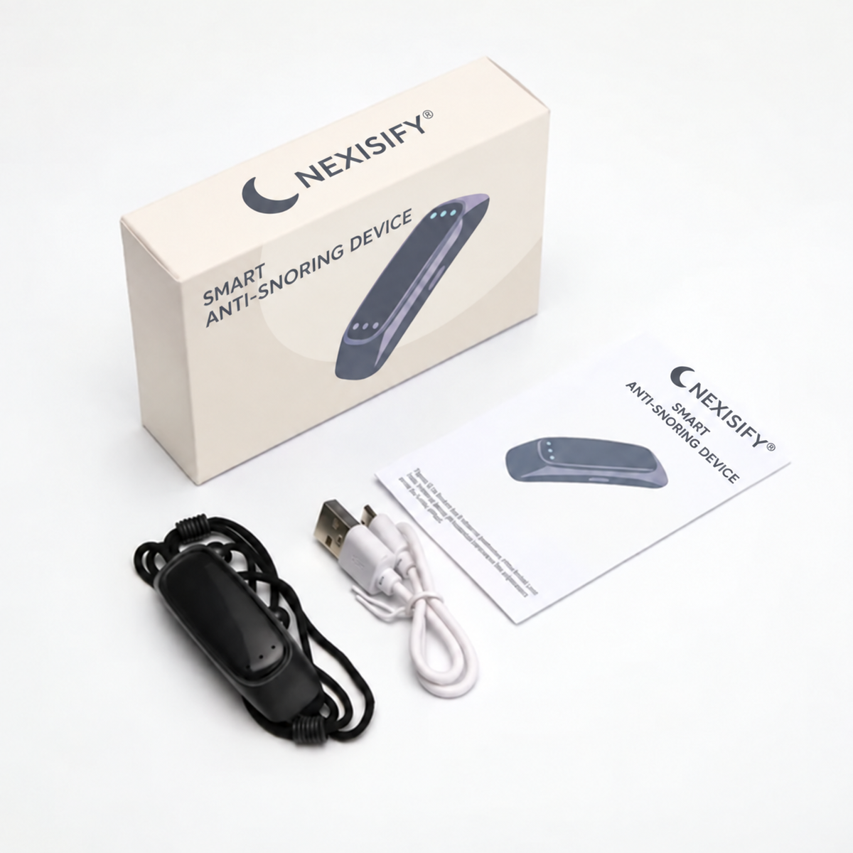 😴 Smart Anti-Snoring Device – Quieter Nights, Better Sleep