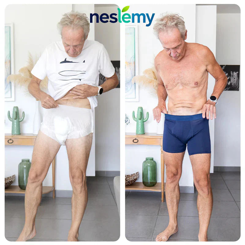 🧡Confidence, Crafted for You Men’s Washable Leak-Proof Underwear — Where Dignity Meets Everyday Comfort