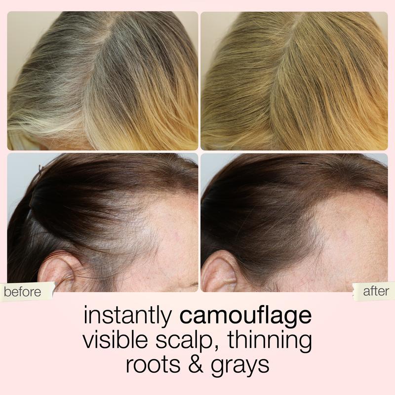 💁‍♀️Touch & Go Hair Concealer Stick Cover Gray Roots, Thin Spots & Hairline Gaps In Seconds