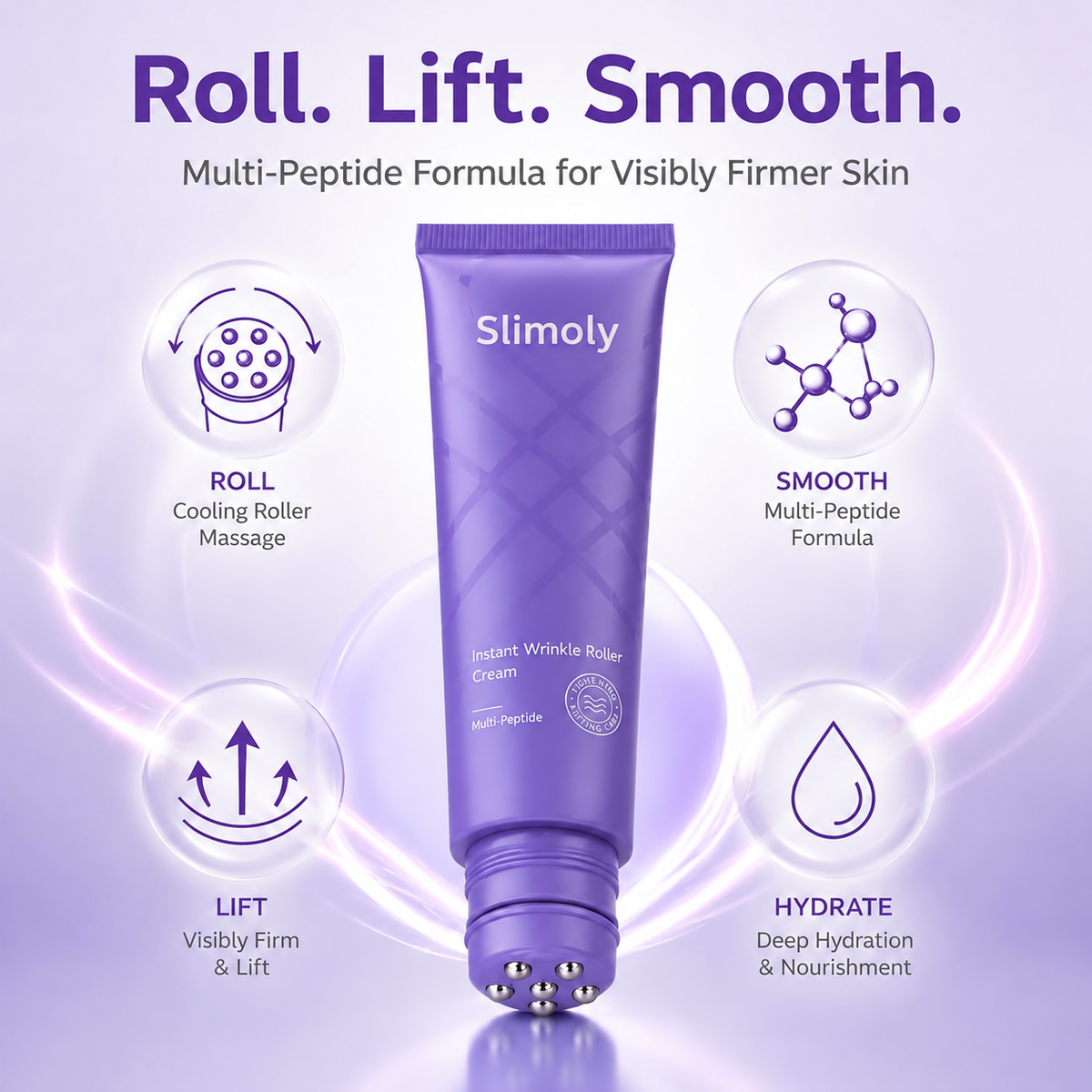 Slimoly Instant Wrinkle Smoothing Roller Cream