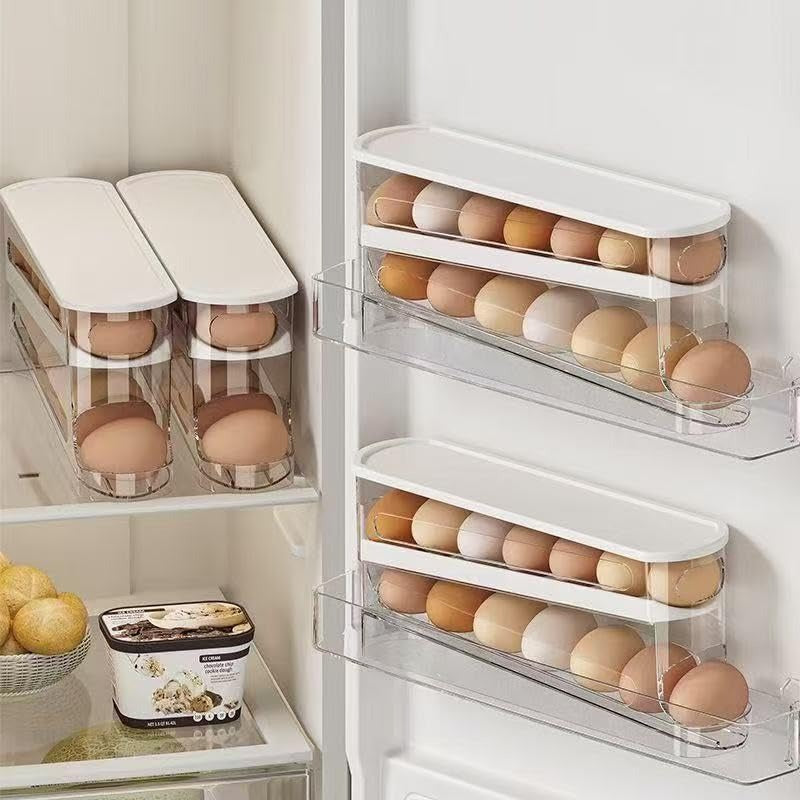 🧊 No More Messy Egg Cartons—This Smart Holder Keeps Eggs Easy to Grab