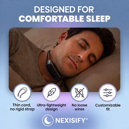😴 Smart Anti-Snoring Device – Quieter Nights, Better Sleep