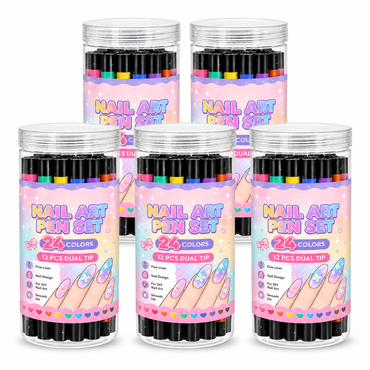 🎁Buy 5 Sets — 60 Dual-Tip Pens