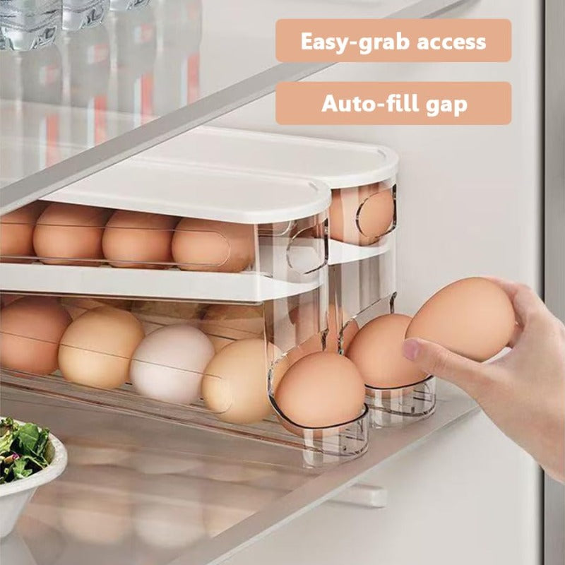 🧊 No More Messy Egg Cartons—This Smart Holder Keeps Eggs Easy to Grab