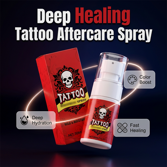 🛡️🖤Tattoo Aftercare Spray – ultra-fine mist, hydrates, revives ink vibrancy