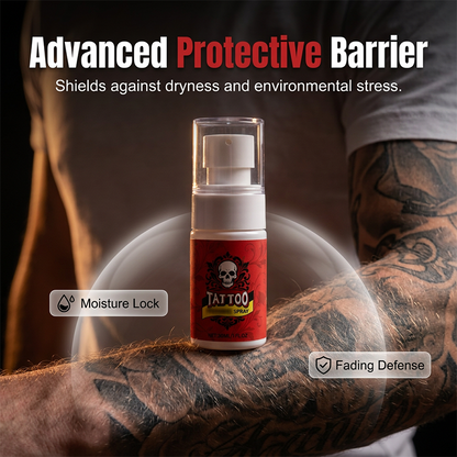 🛡️🖤Tattoo Aftercare Spray – ultra-fine mist, hydrates, revives ink vibrancy