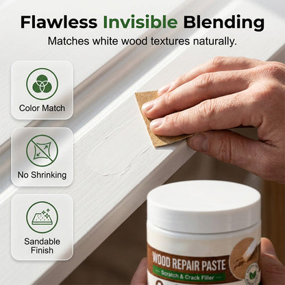 🏠Furniture & Floor Repair Paste – Works on tables, cabinets & wooden floors. Covers scuffs & peeling. No more ugly scratches!